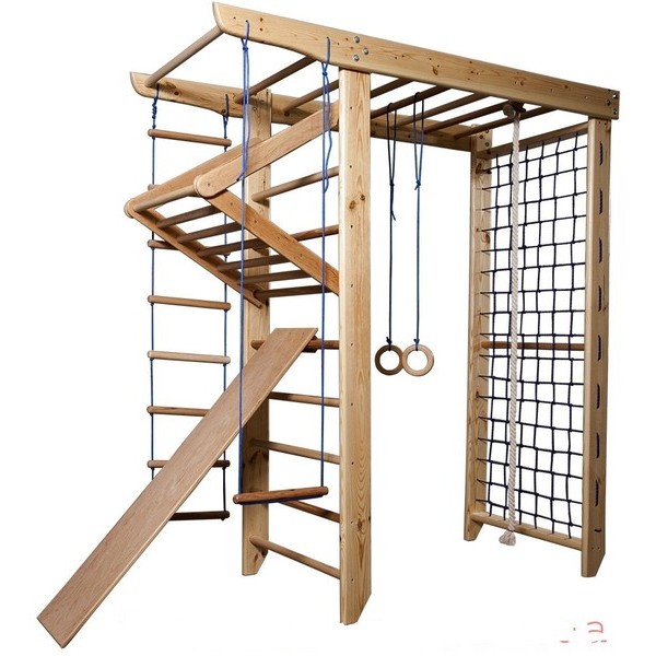 Спортивный уголок из сосны Спартак-220