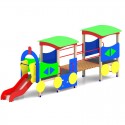 Детский игровой комплекс Паровозик с вагоном (DIO-404)