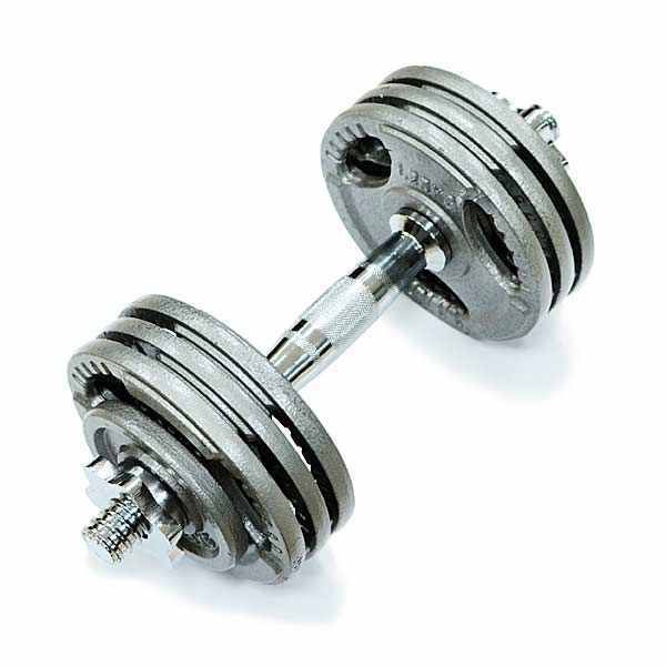 Гантели наборные 10,5 кг FitLogic Hammer Finished Dumbbell