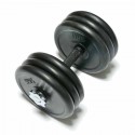 Гантели наборные обрезиненные 25 кг FitLogic Rubber Dumbbell