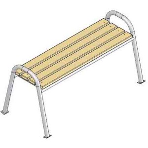 Скамейка парковая бе...